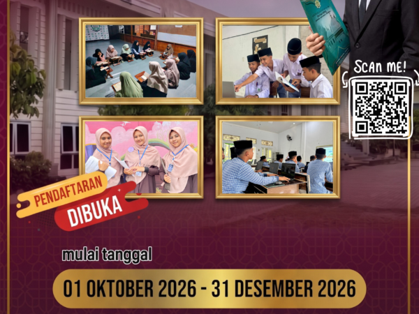 Penerimaan Santri Baru Dayah SIDIQ Tahun Ajaran 2027/2028 Resmi Dibuka, Kuota Terbatas!